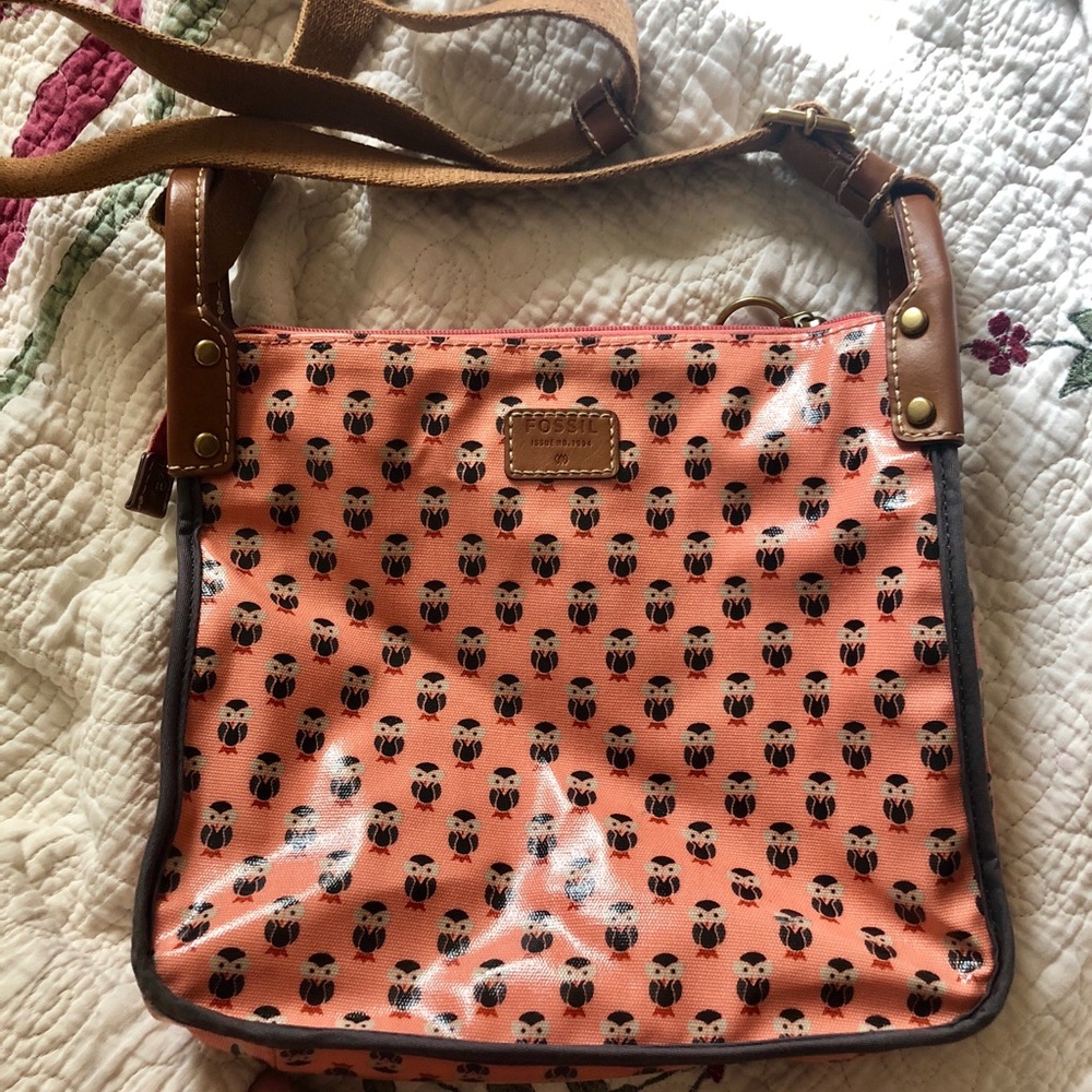 Fossil Owl Purse